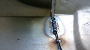 Тестируем сварку, флюсовой  проволокой, .