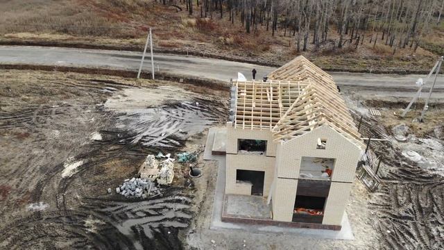 Строительство дома по проекту "Солнечный" Тюмень смотреть онлайн