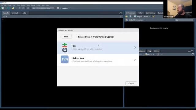 Connecting RStudio and GitHub смотреть онлайн