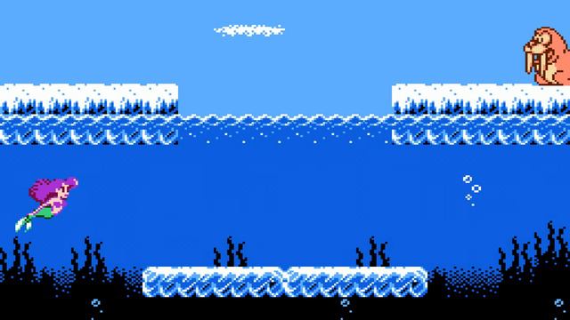 The Little Mermaid - [NES]  [4K]