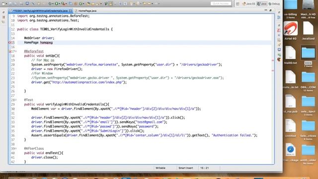 Page Object Model Framework With Page Factory Video 2 смотреть онлайн