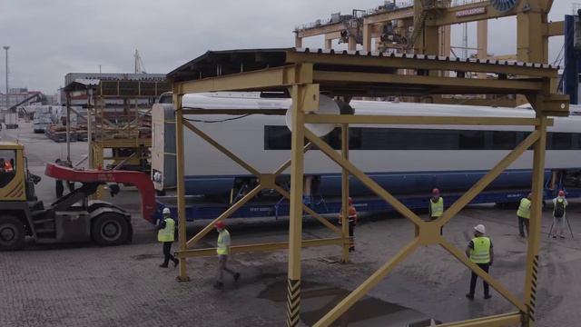 2021 Август. Sapsan arrival at the port of St. Petersburg смотреть онлайн