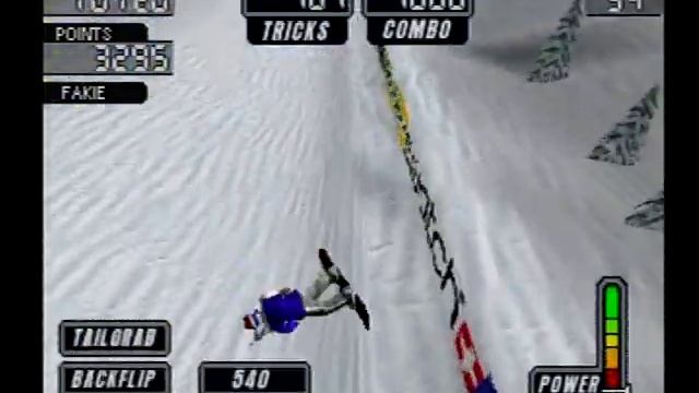 CoolBoarders 3 - Tournament Playthrough (Powder Hill) смотреть онлайн