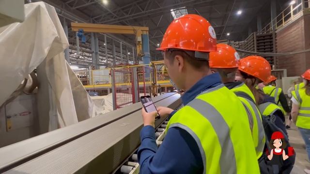 Экскурсия на завод теплой керамики КЕТРА. Изготовление керамических блоков Промышленное Производств смотреть онлайн