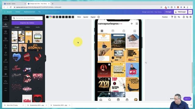 Créer un template de feed Instagram ?? смотреть онлайн