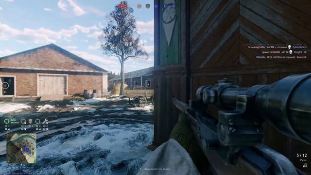 Enlisted.Gameplay. Карта Монастырь (Вторжение) смотреть онлайн