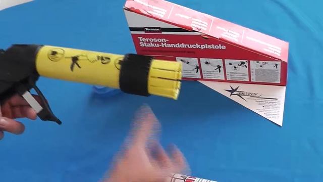 Teroson Staku Handdruckpistole IDH 142240 Anwendungsvideo Von Innotech-Rot