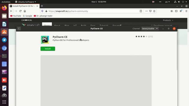 How to Install PyCharm on Ubuntu 20 04 смотреть онлайн