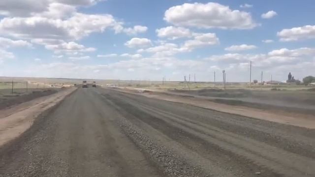 Устройство нижнего слоя основания ЩПС С4. ПК 226+00-229+00. Дата 02.07.2020 г. смотреть онлайн