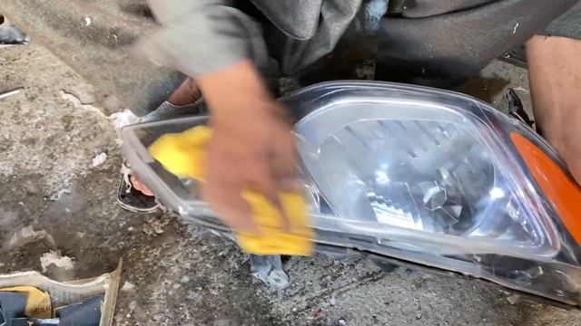 Honda Car's Foggy headlights cleaning | Amazing Restoration foggy headlights | смотреть онлайн