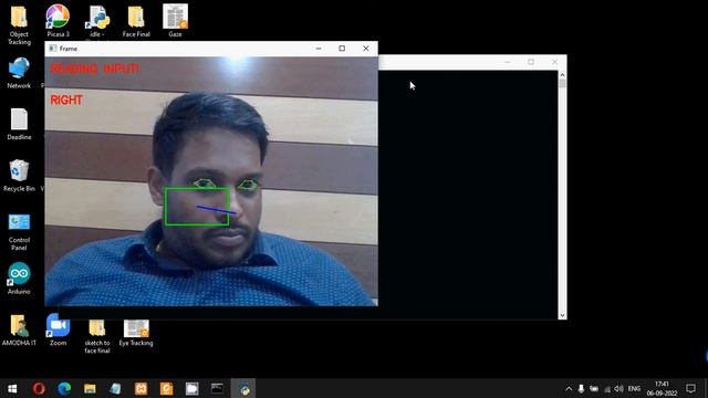 Eye Tracking using Gaze Pin Entry for Password Authentication | gaze based PIN | Dlib | Python смотреть онлайн