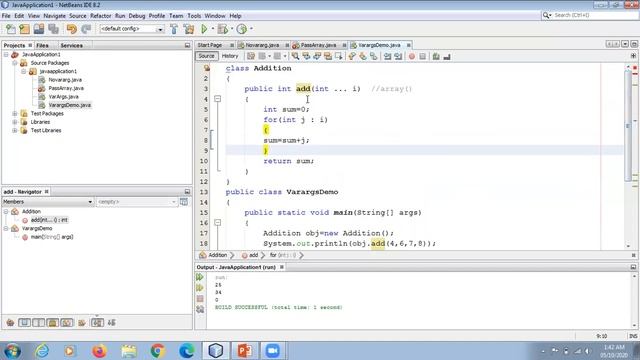 Varargs : Variable length argument смотреть онлайн