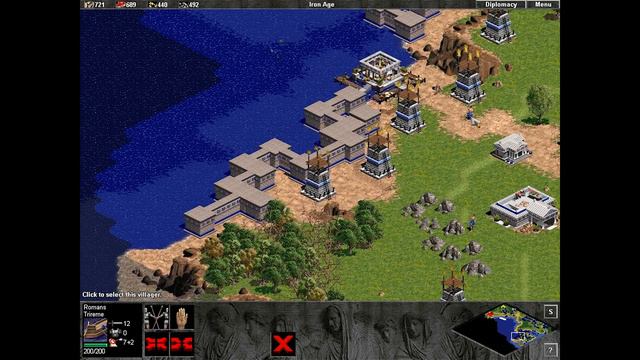 Age of Empires: The Rise of Rome Expansion (1998) PC Longplay Campaign 1 & 2 смотреть онлайн