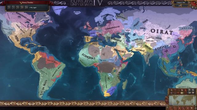 EU4, But I Give 15 Random Provinces 300 Development! | Europa Universalis 4 AI Only Timelapse смотреть онлайн