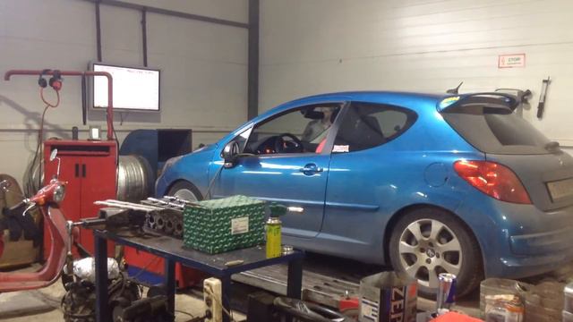 Замер Peugeot 207RC