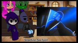 OG Teen Titans react to Robin as Sasuke Pt2
