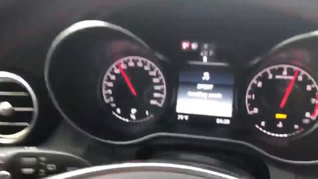 2018 Mercedes AMG GLC43 0-80 Launch Control Race Start