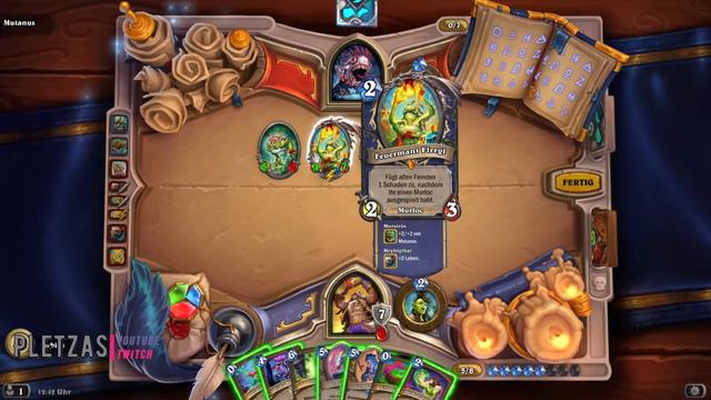Guff Vs Mutanus Guide HearthStone / Buch der Söldner German смотреть онлайн