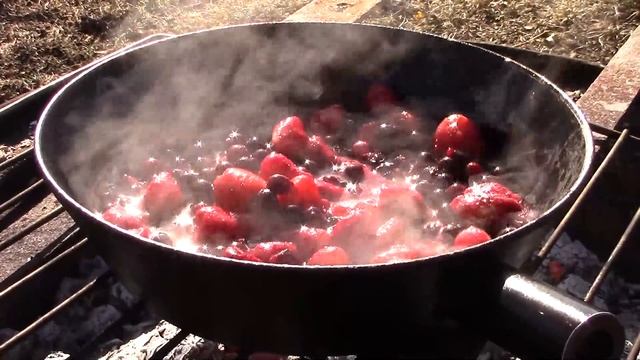 Готовлю САМОСЫ на костре Подготовка грядки к посеву Радуюсь жизни в деревне Татьяна Беспалова смотреть онлайн