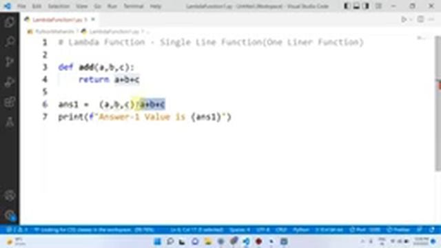 Python Lambda(Anonymous) Functions - Python Training's смотреть онлайн