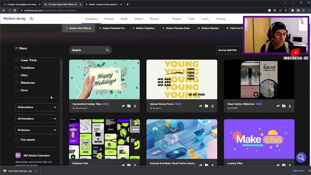 3 Sites para baixar projetos e templates grátis para #AfterEffects #Premiere #Photoshop смотреть онлайн