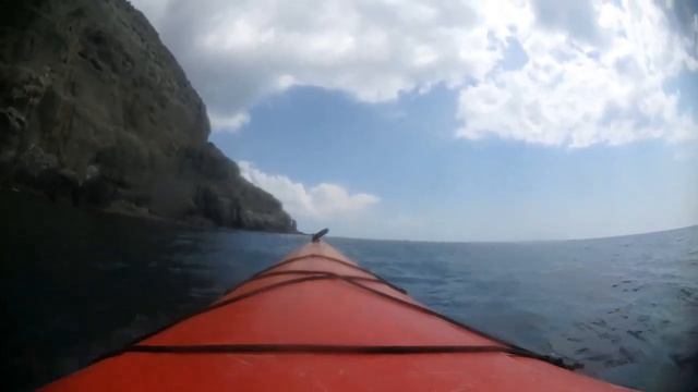 Бугаз. КАЯК. Бороздим просторы черного моря на каяке. Видео для релаксации и любителям черного моря