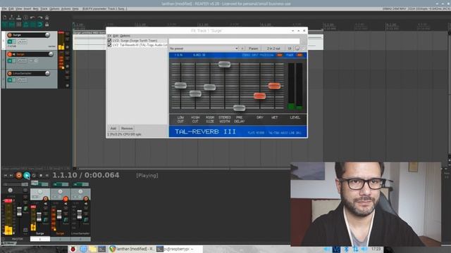 How to install and use SURGE synthesiser on Raspberry PI / Lanthan's sound set challenge смотреть онлайн