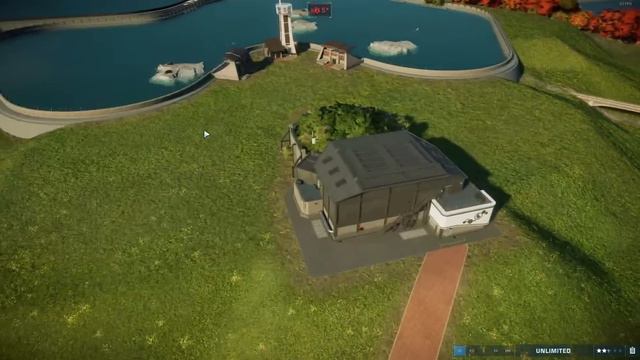 ALL LAGOON PARK: Adding "animatronics" | Jurassic World Evolution 2 LIVE Park Build смотреть онлайн