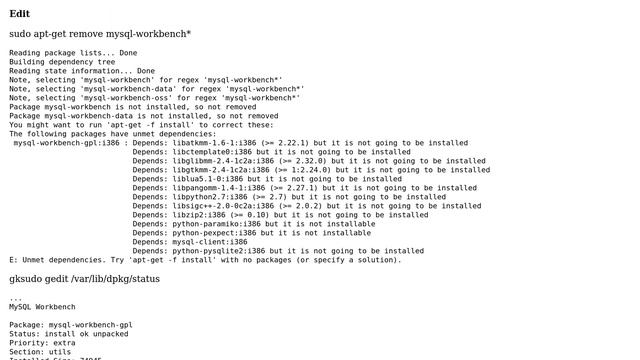 Ubuntu: apt-get -f install suggests removing python2.7 and installing python3 смотреть онлайн