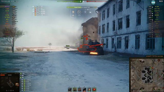 M48A5 Patton на карте Затерянный город-Встречный бой, 10+К Урона, 4 фрага. WoT 1.6.1. 2К VIDEO. смотреть онлайн