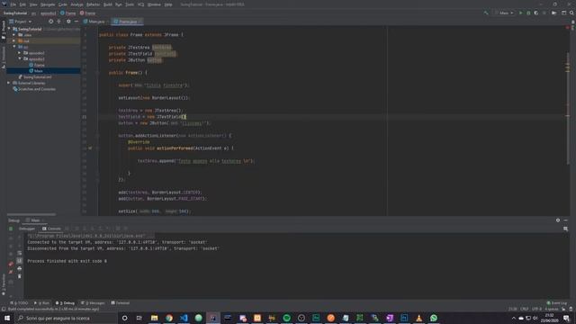 Gestione Click su Bottone con Button Action Listener - Tutorial Java Swing #4 смотреть онлайн