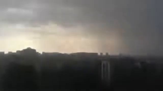 Сильнейший  ливень в Москве 12 июня 2012! Horrible Rain