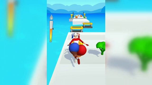 Satisfying Mobile Game Twerk Run Pancake Run Bullets Run Perfect Slice Android iOs Gameplay #61 смотреть онлайн