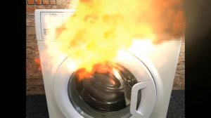стиралка горит