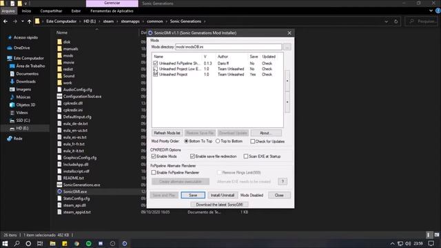 como baixar unleashed project para sonic generations UNICO TUTORIAL BR NO MUNDO смотреть онлайн
