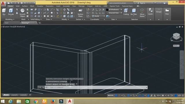 AutoCAD Making 3d Chair Tutorial in AutoCAD 2018 смотреть онлайн