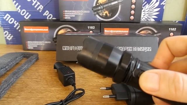 Фонарь электрошокер Police Полисе 1102 смотреть онлайн
