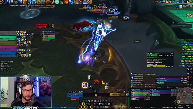 Season 2's BEST DUNGEON BY FAR | Necrotic Wake +21 Two Chest | Elemental Shaman PoV смотреть онлайн