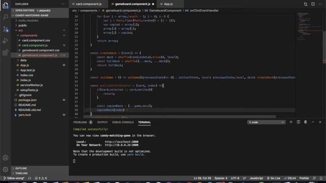 Learn Functional Components By Create A Matching Game in React смотреть онлайн