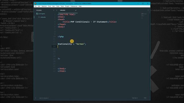 PHP Tutorial -PHP Conditionals - PHP IF..ELSEIF..ELSE Statement - 12 смотреть онлайн