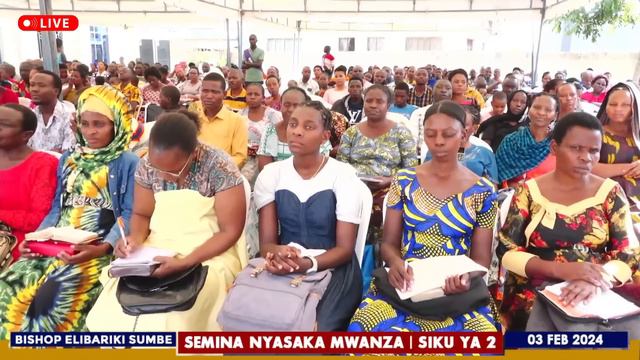 ?LIVE | SEMINA YA NENO LA MUNGU G.E.C.T NYASAKA MWANZA | SIKU YA 2 | 03 FEB 2024 смотреть онлайн