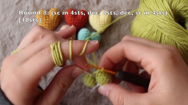 Crochet Little Heart Tutorial | Amigurumi Heart смотреть онлайн