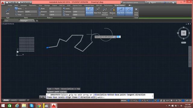 AutoCad 2016 | Tutorials | Arrays | Day 11 смотреть онлайн