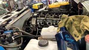 первый запуск M57D30 в УАЗ Хантер, часть 15