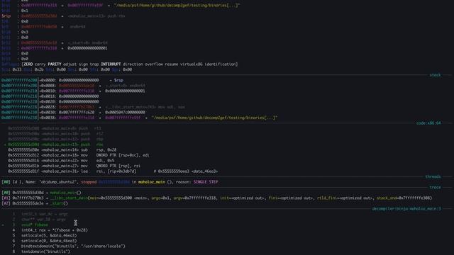 Decomp2GEF V1.2.0: Binary Ninja Support смотреть онлайн