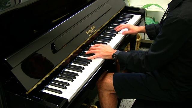 George Steck Pro 45" Upright Piano Demo Video смотреть онлайн