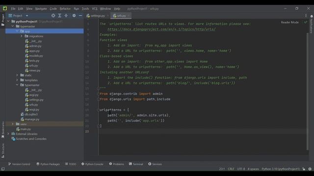 Django typing speed test project with source code смотреть онлайн