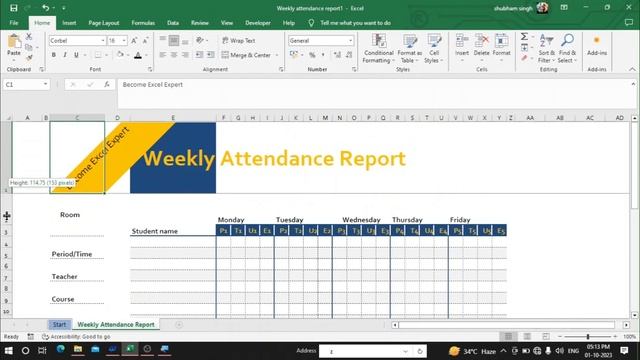 #excel Basic Tutorial Part-3 II #learn Excel II Alignment II #merge Centre II #wrap text lI (Hindi) смотреть онлайн