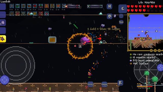Terraria tModloader mobile ( Calamity Mod ) - Revengeance The Slime God (class - rogue) смотреть онлайн