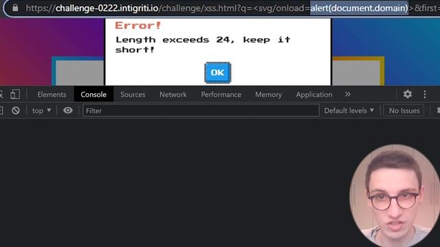 Extremely Short XSS?! Solution to February '22 XSS Challenge смотреть онлайн